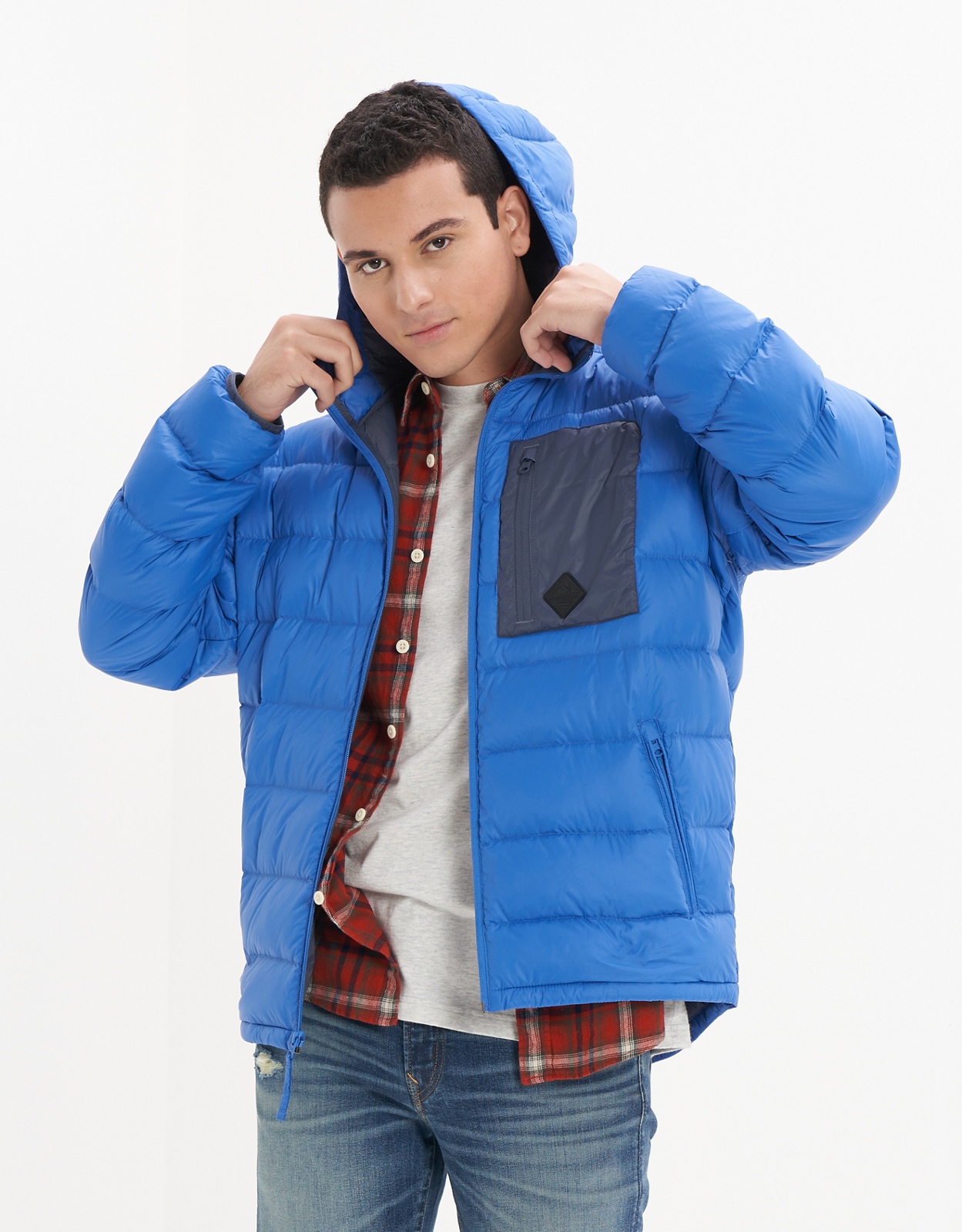 Pale blue 2024 down jacket