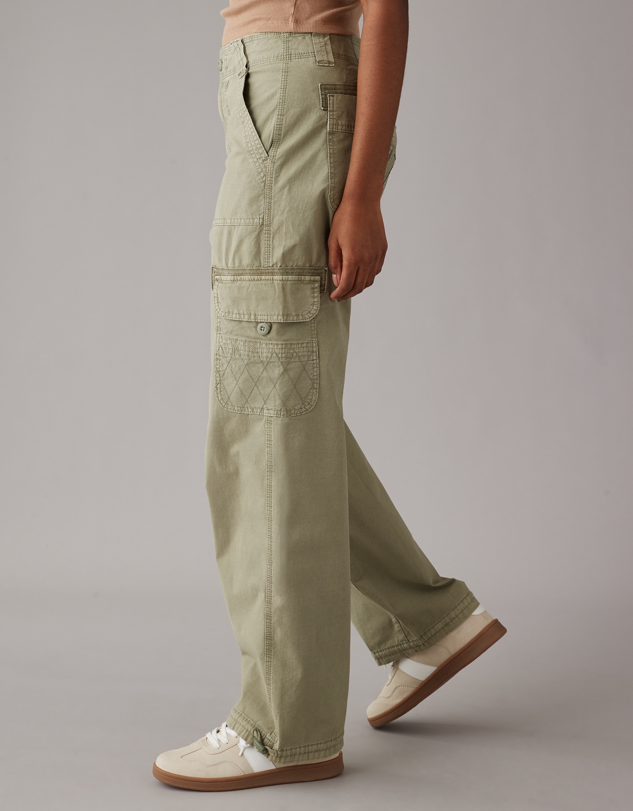 High waisted cargo jogger pants sale