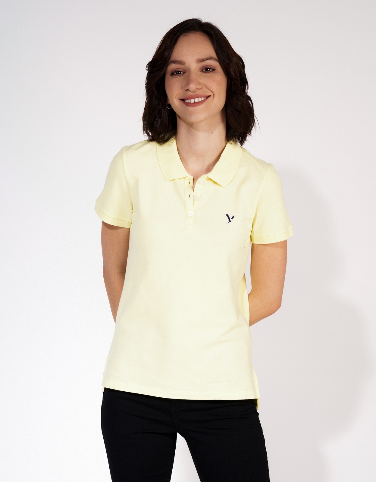 american eagle women's polo shirts