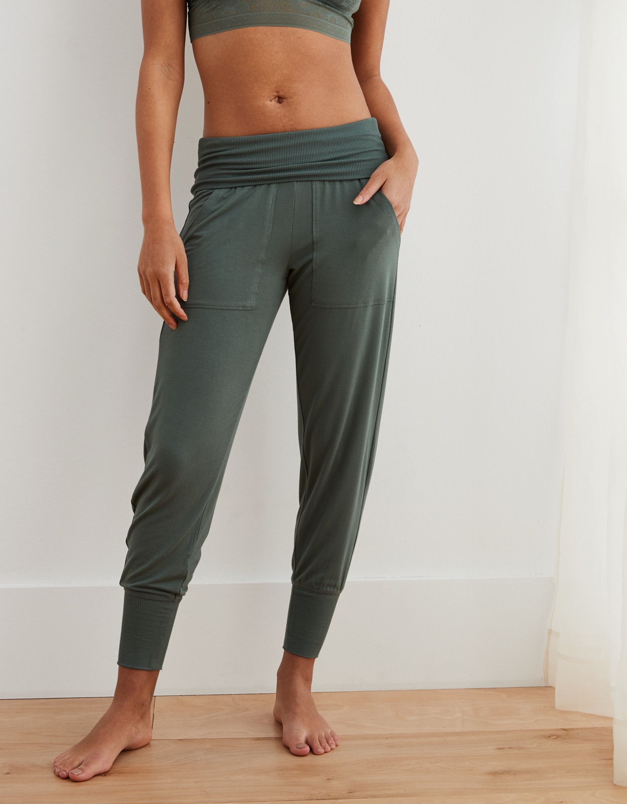 Aerie Real Soft® Foldover Jogger curated on LTK