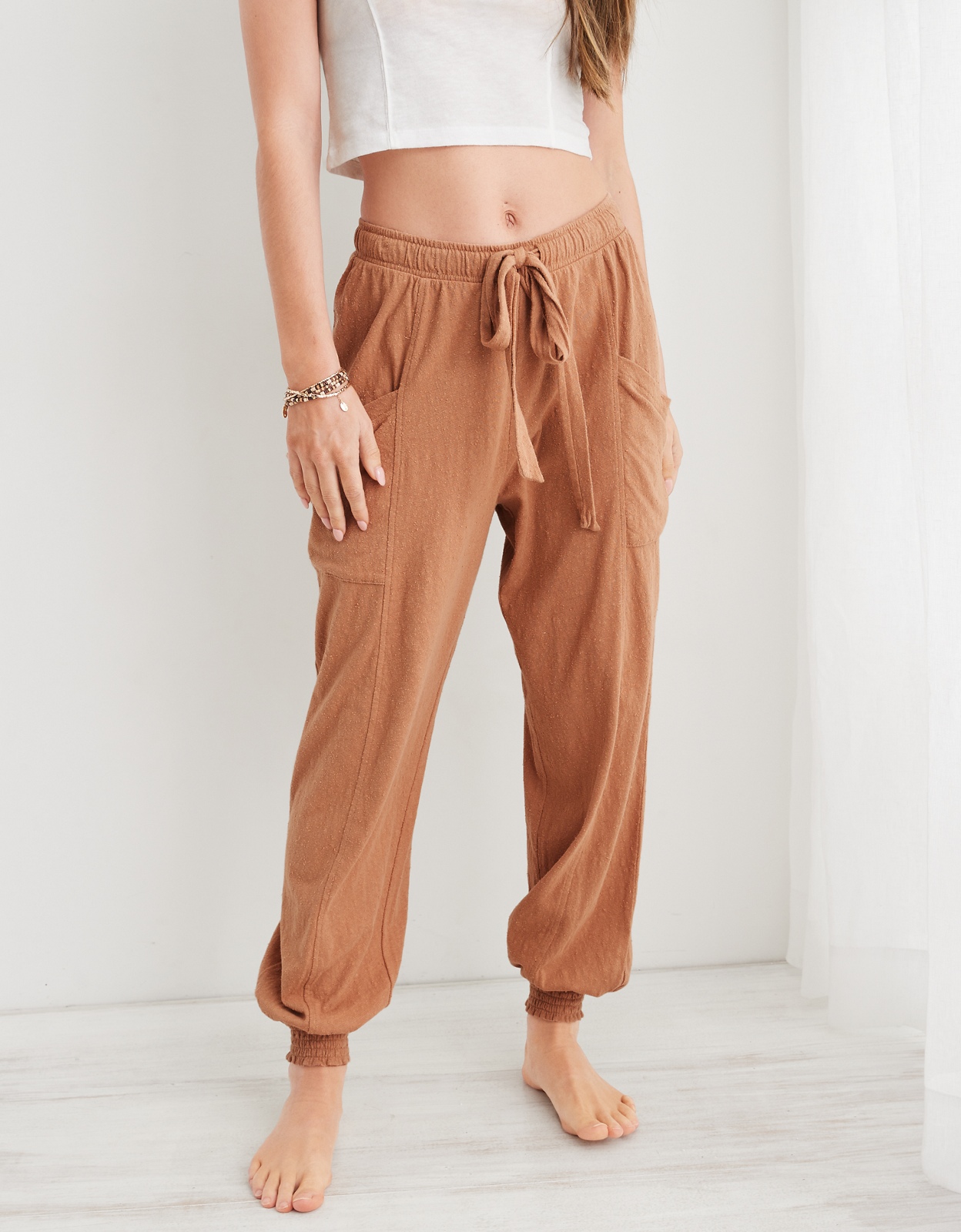 Aerie plush cheap harem jogger