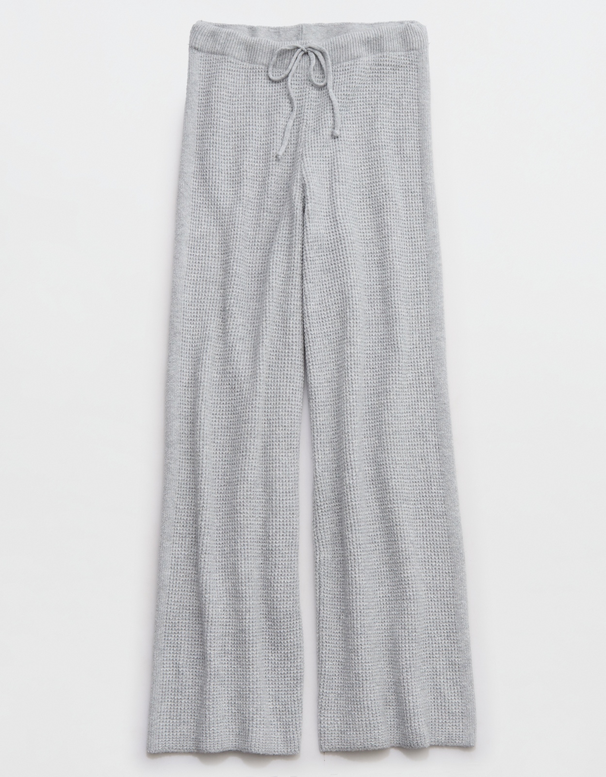 AERIE Gauze Cotton Neutrals Plaid Cozy Launge Pajama Joggers PANTS sz XL