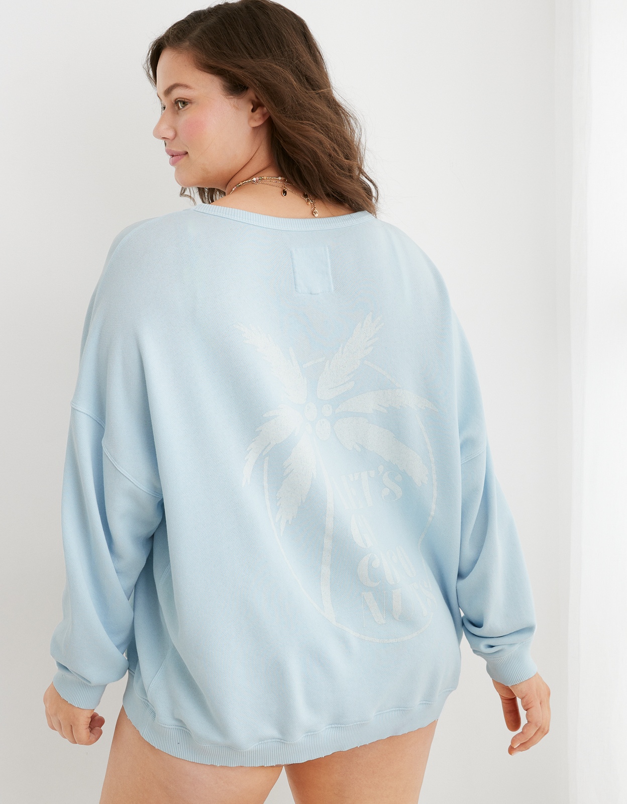 Buy Aerie Summer Daze Sweatshirt online American Eagle Outfitters