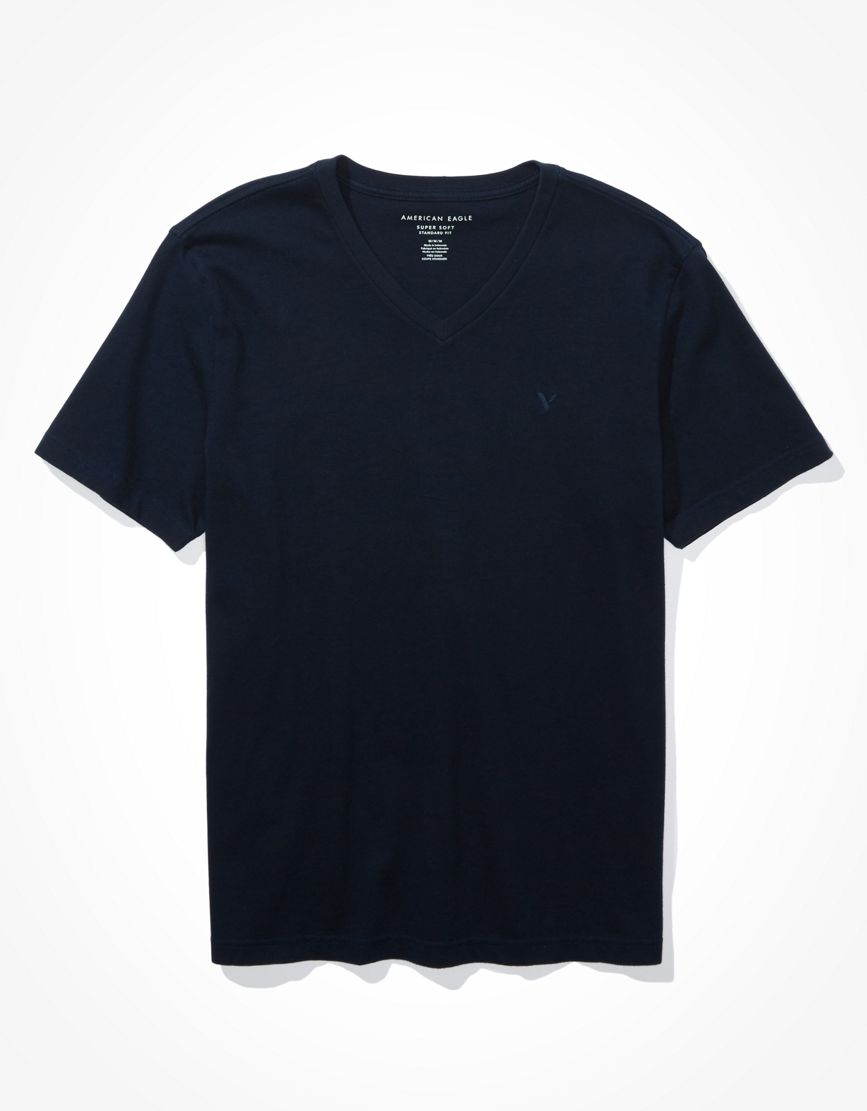 V neck sales t shirt stretch