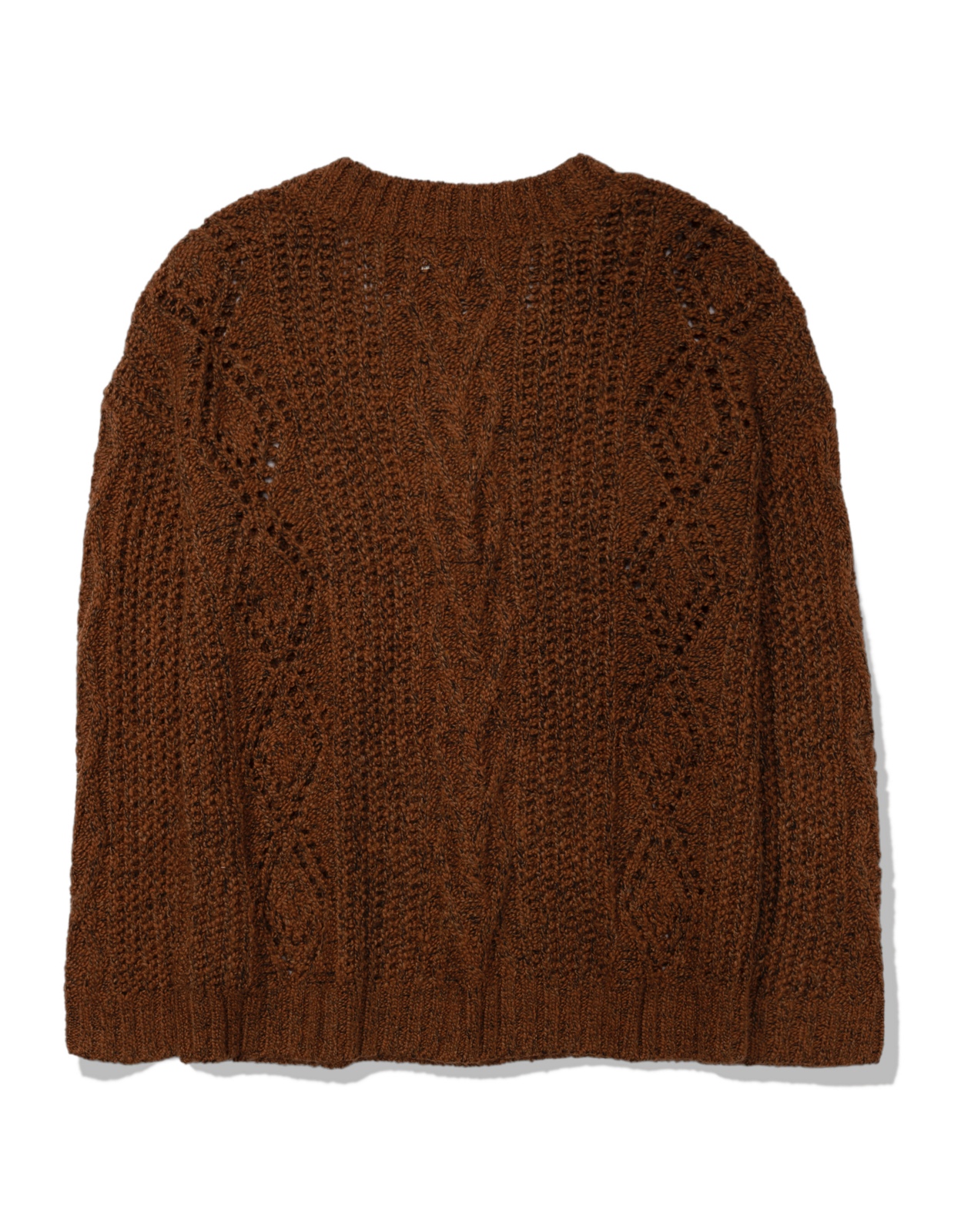 Oversized open 2024 knit sweater