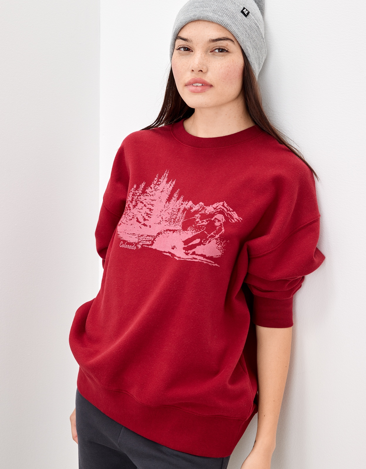 Oversized on sale vintage crewneck