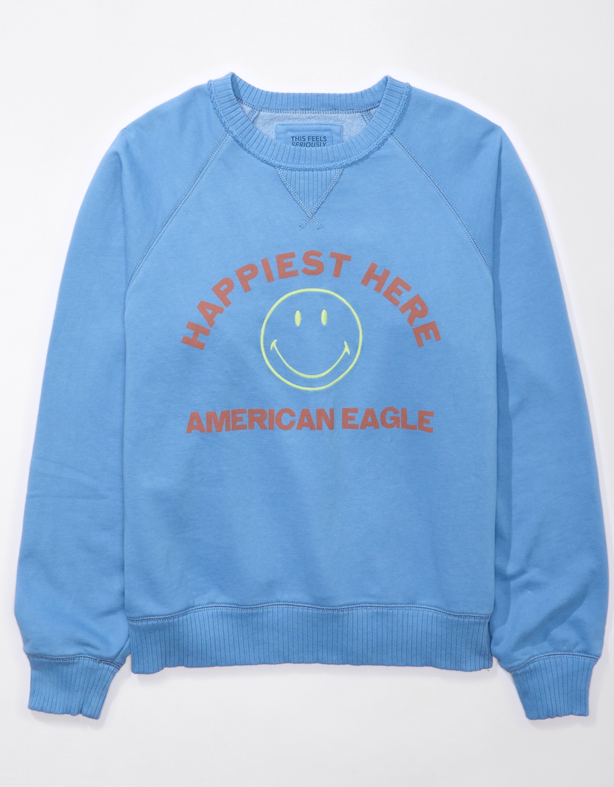 American eagle hotsell blue sweatshirt