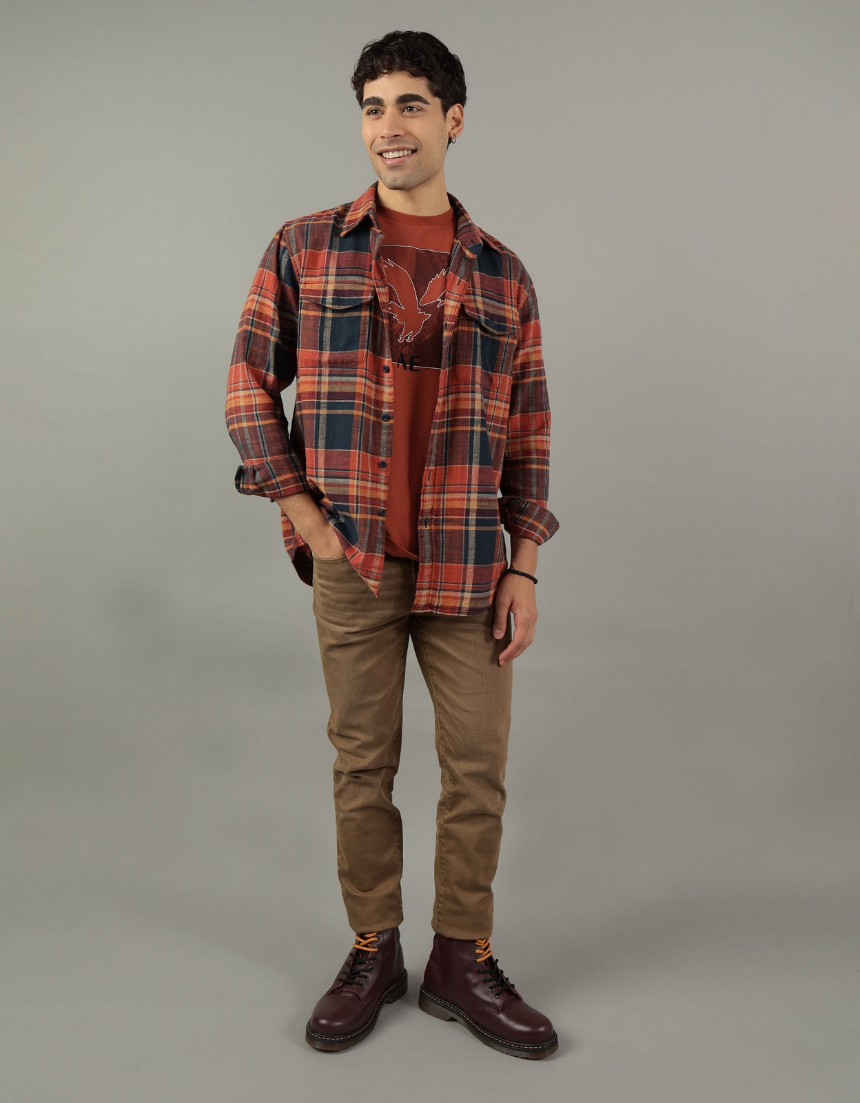 Buy AE Cozy Cabin Flannel online American Eagle Outfitters