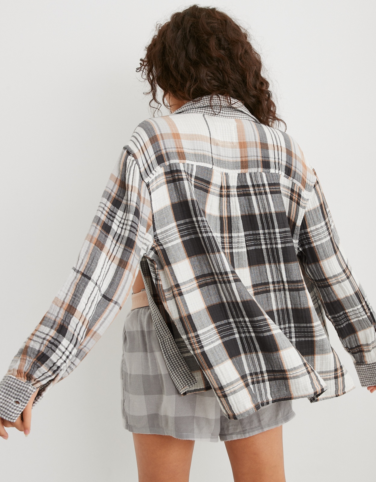 Aerie Flannel Pajama Shirt