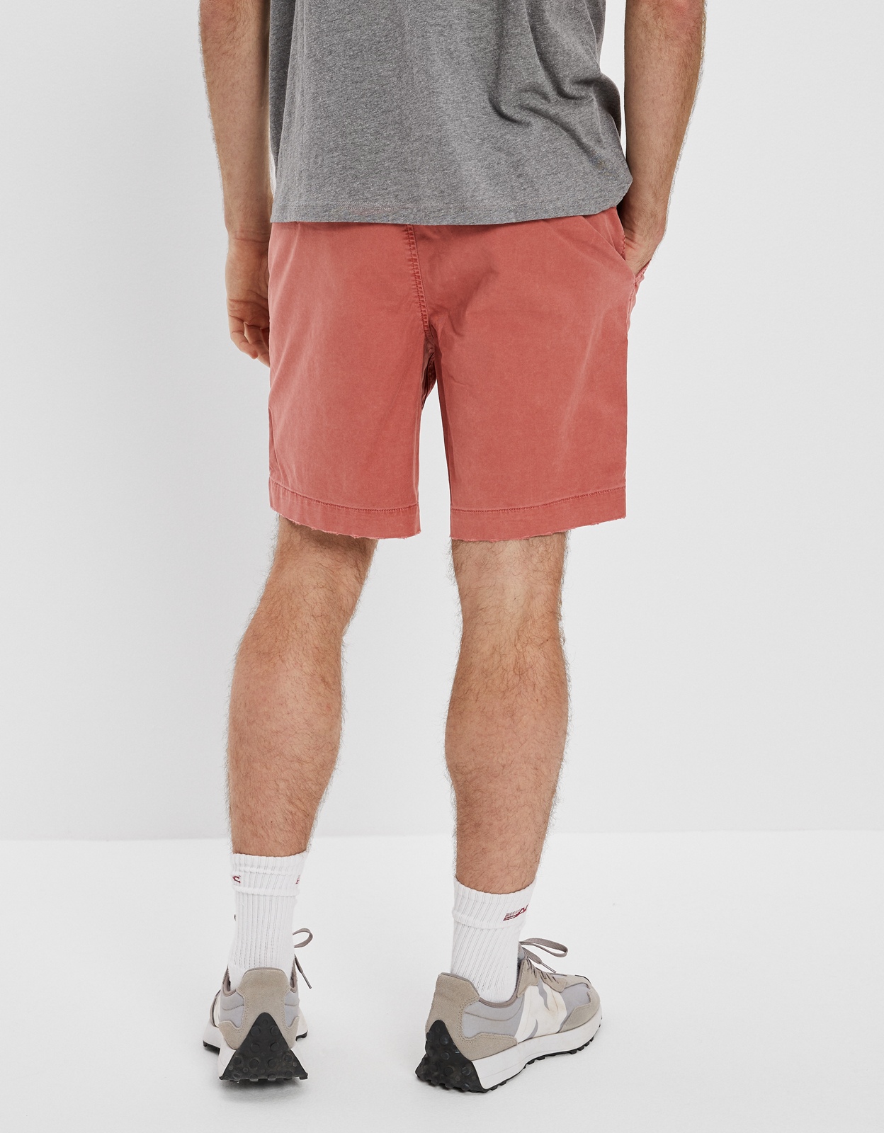 american eagle outfitters men's khaki shorts