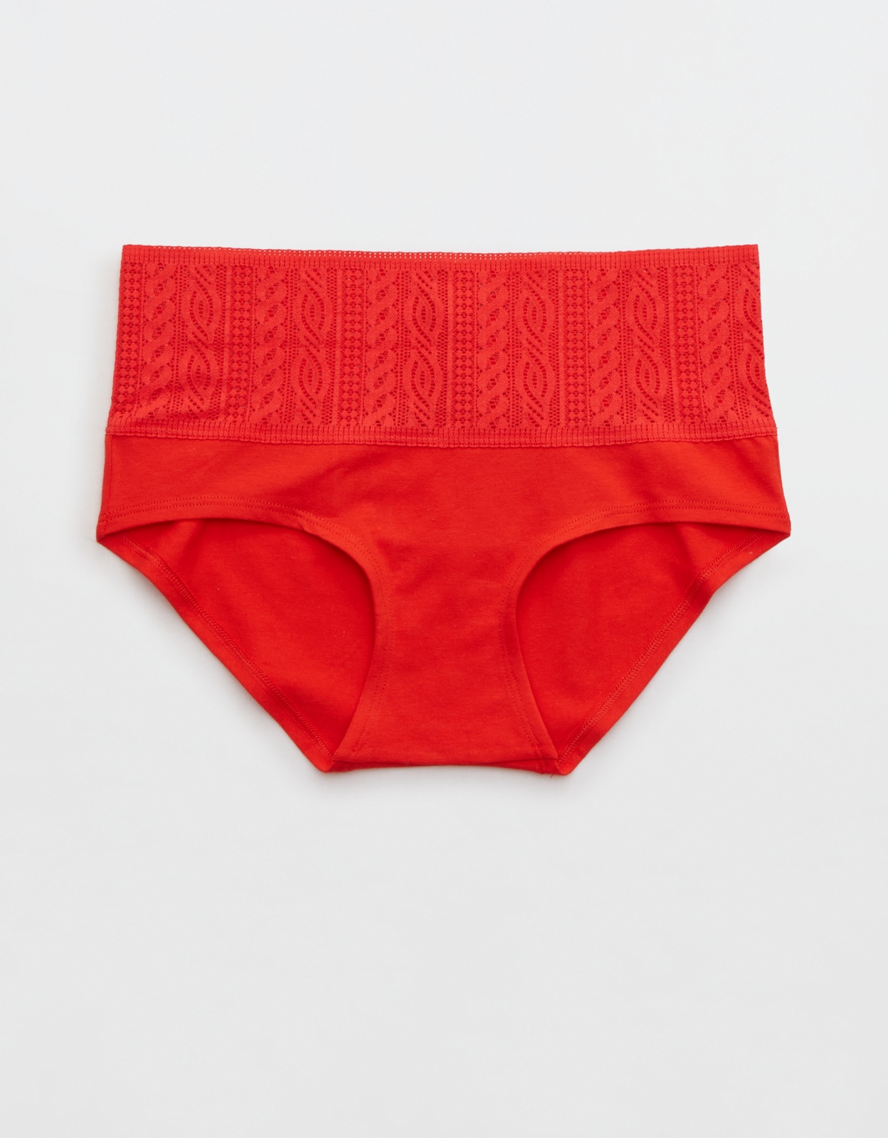 Buy Aerie Cotton Cable Lace Boybrief Underwear online American