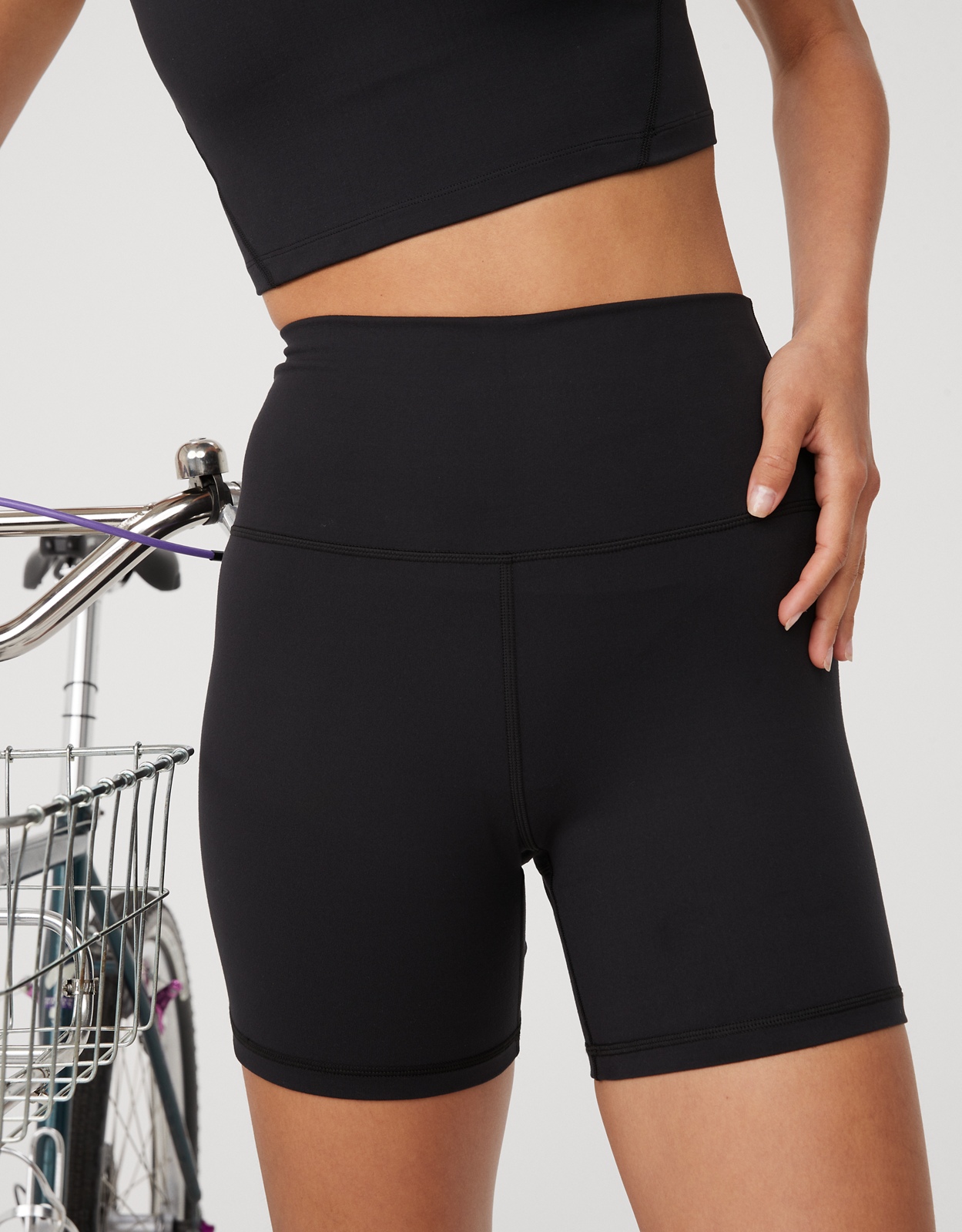 Buy OFFLINE By Aerie The Hugger 5 Pocket Bike Short online American Eagle Outfitters