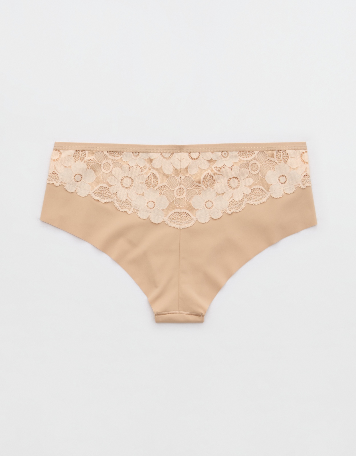 SMOOTHEZ No Show Lace Cheeky Underwear