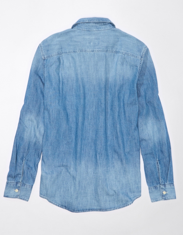 Stylish denim shirts for clearance men