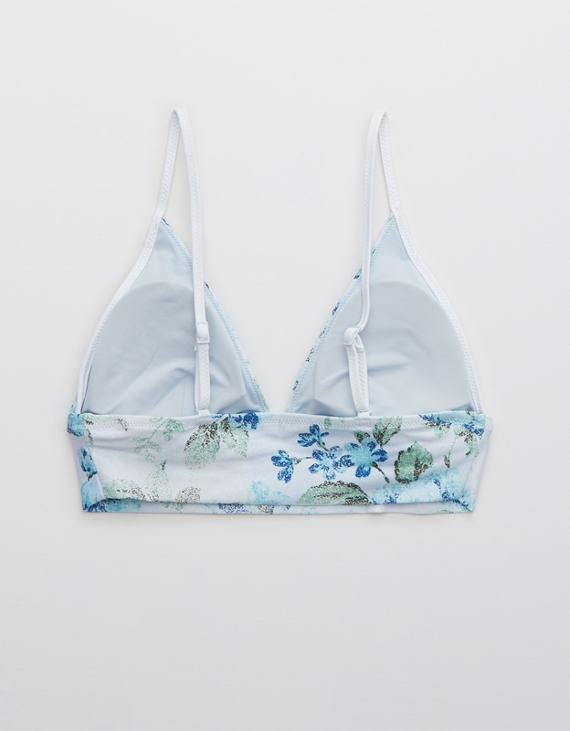 Aerie Longline Triangle Bikini Top