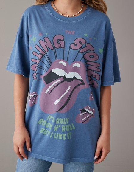 AE Oversized Janis Joplin Graphic Tee