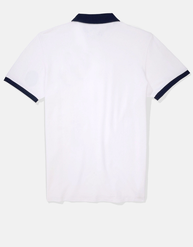 Buy White Pique Polo Shirt from Next USA