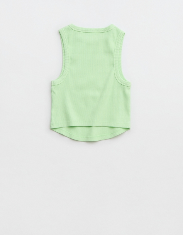 Aerie New Day Curved Hem Tank Top