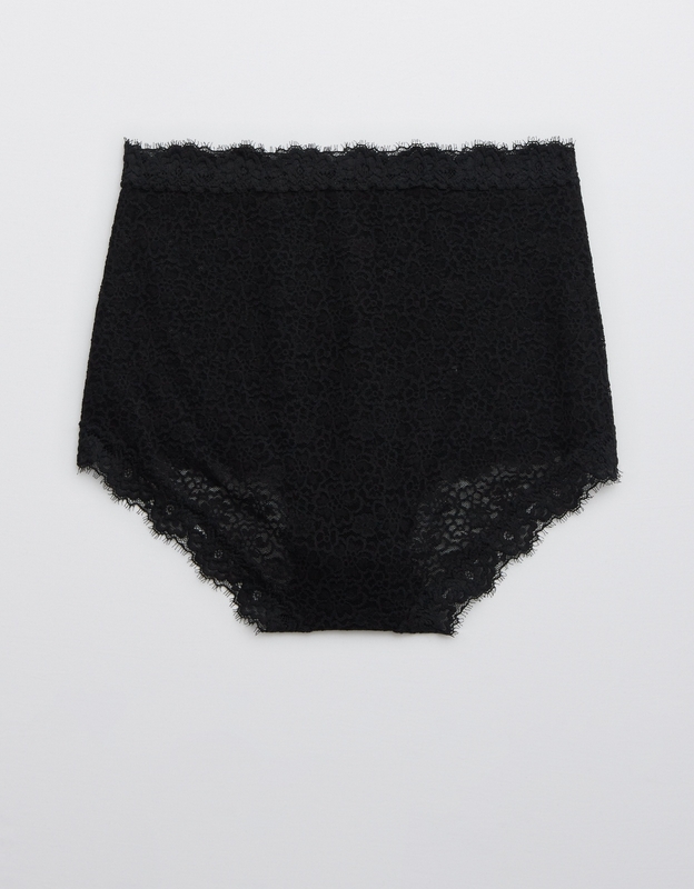 Buy Aerie Snow Angel Lace Cotton Boybrief Underwear online