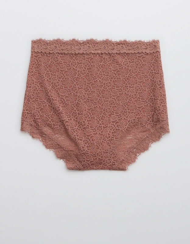 Aerie Women's Sunnie Blossom Lace Boybrief Underwear