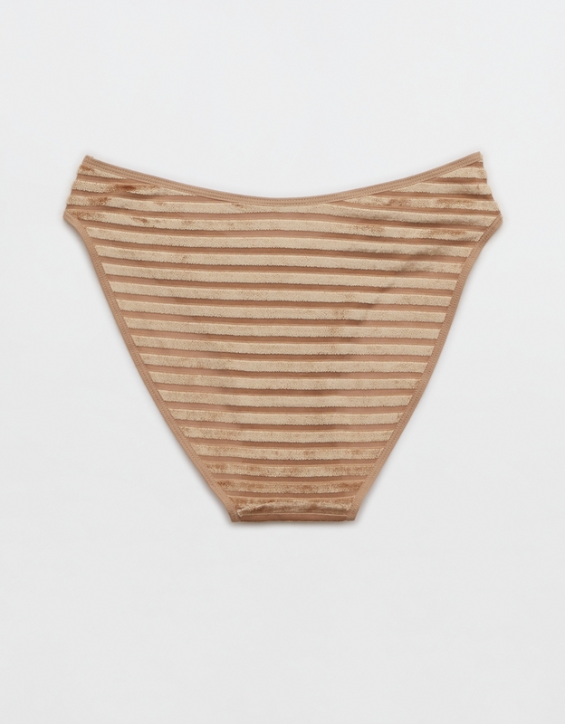 Buy Aerie Velvet Stripe Bikini Underwear online American Eagle